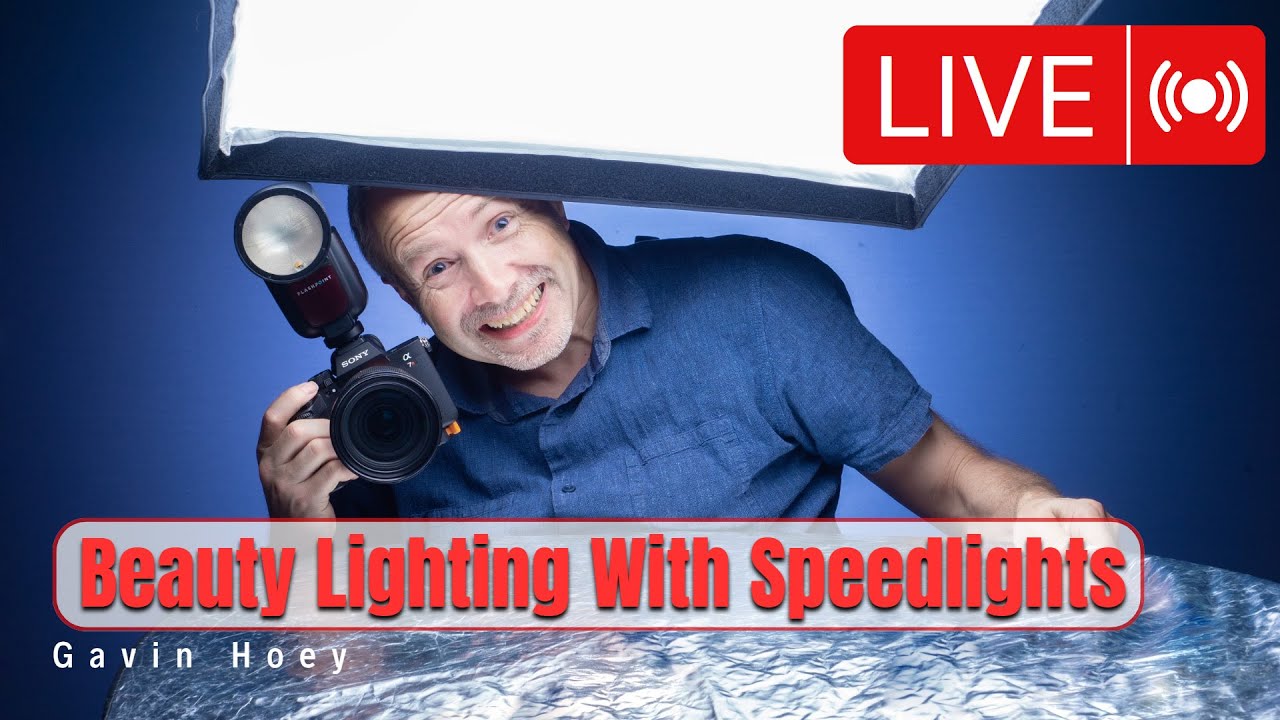 Прекрасное освещение с помощью вспышек Speedlight и ярких цветов... Вопросы и ответы в прямом эфире