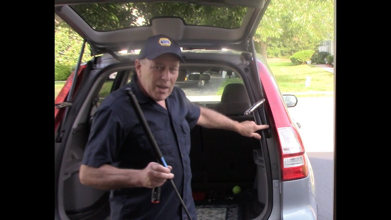 How to Replace Tailgate Lift Support Struts 2007-2015 Honda CRV