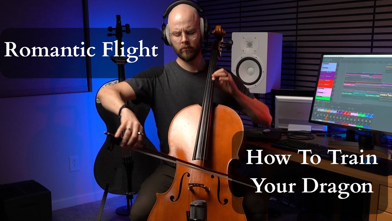 Romantic Flight | Cello Cover | How To Train Your Dragon