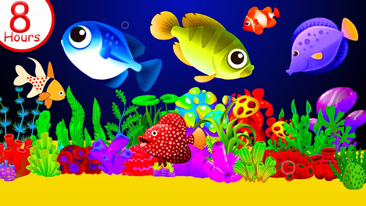 Bedtime Lullabies and Calming Undersea Animation ♫ Baby Lullaby #144