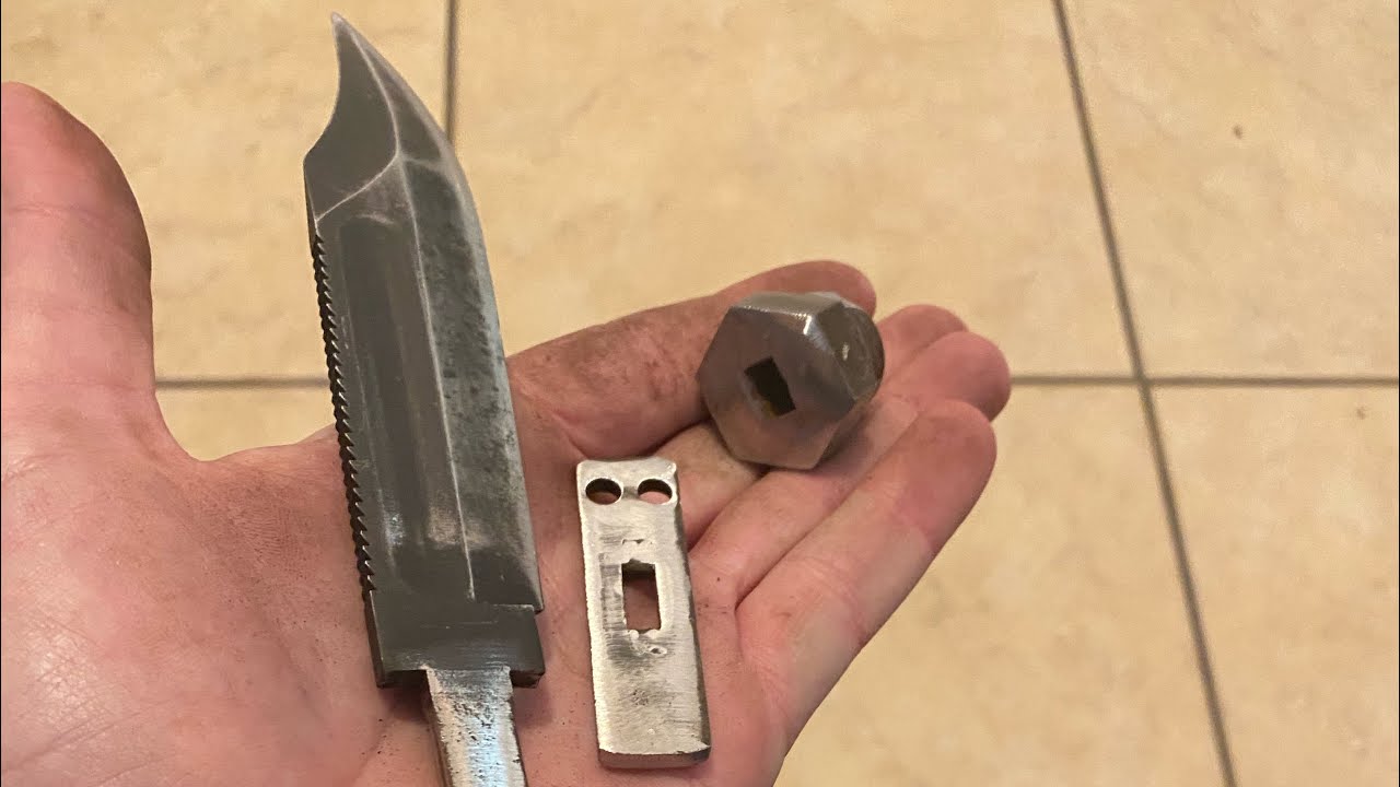 Knifemaking 101: Rehandling a Kabar Knife!