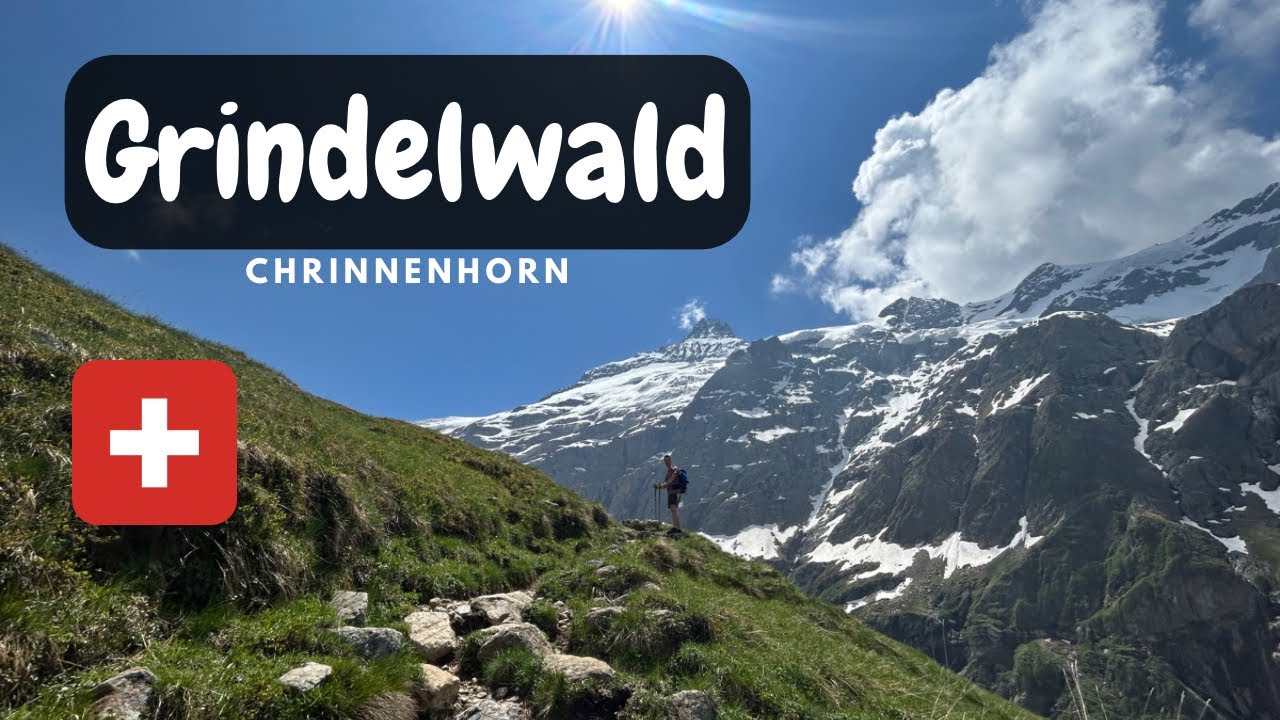 Grindelwald, výlet na horu Chrinnenhorn, Švýcarsko