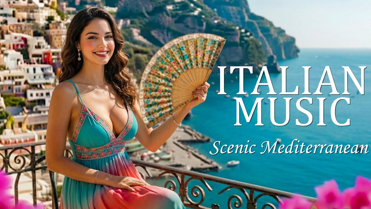 Italian Playlist 🇮🇹 Beautiful Scenery & Romantic Vibes |  2+ Hours | Scenic Italy Landscapes