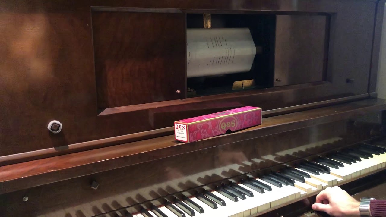 QRS classical gas player piano roll