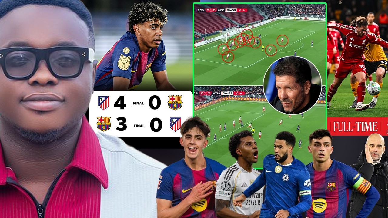 MY TAKE..BARCA 3-O ATM BUT 3 ISSUES, LIVERPOOL SORRY FOR..CHELSEA NEWS, RODRYGO 67TH..CITY AND ALL