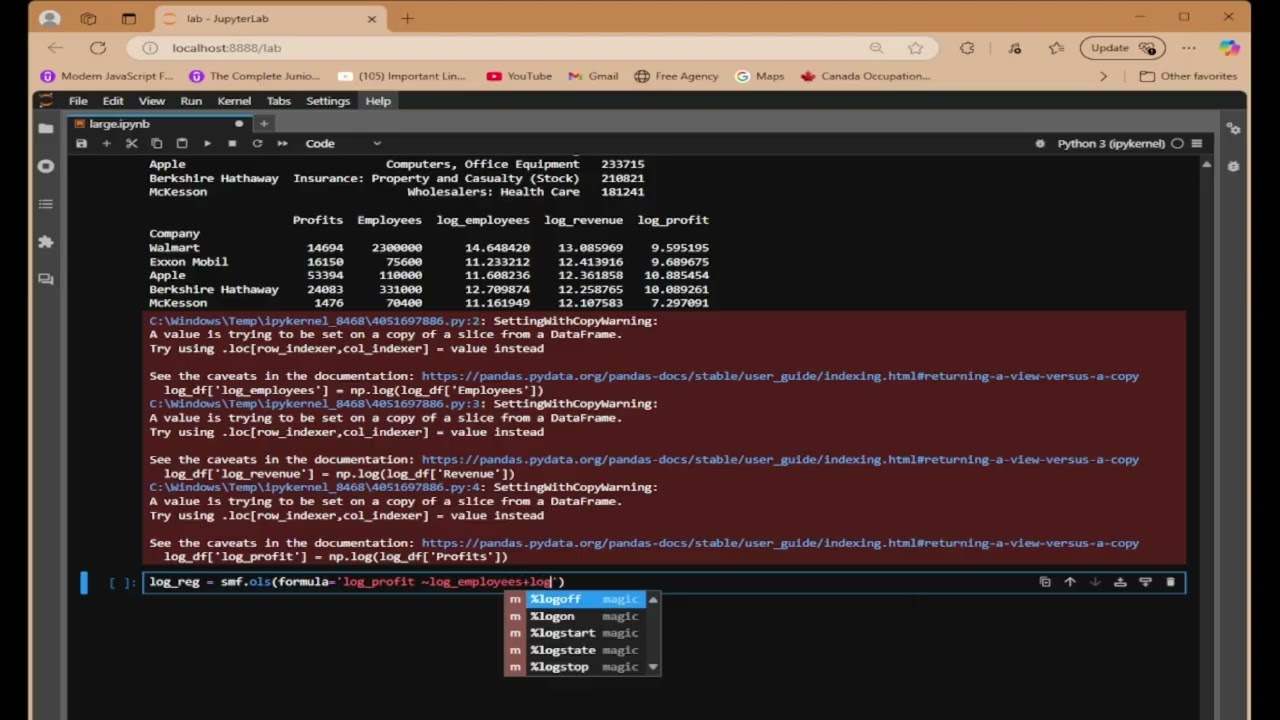 🔓Мастер-класс по диагностике моделей: исправление регрессии с помощью Python и данных компаний из...