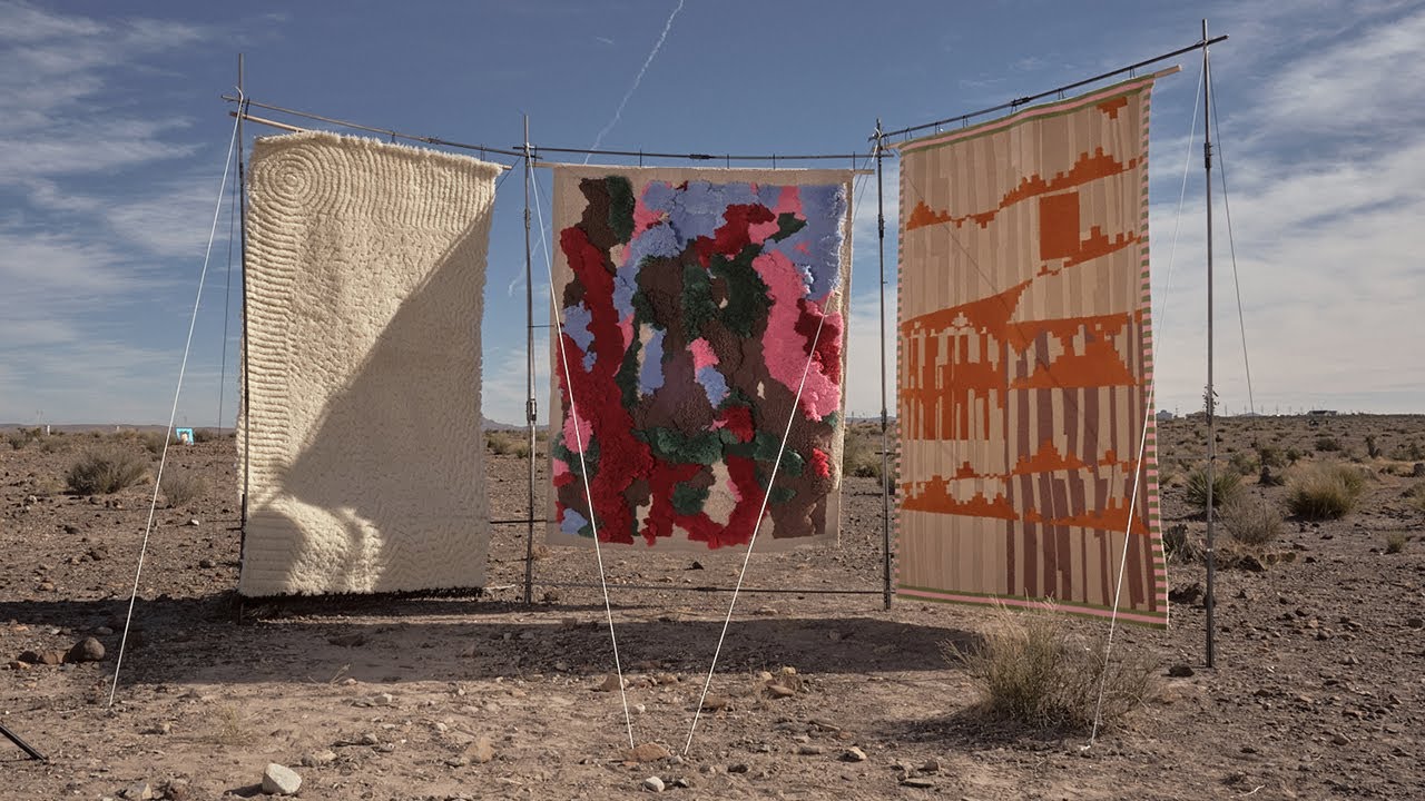 TRAME Desert Threads Exhibition in Marfa for Art Blocks Marfa Weekend 2024