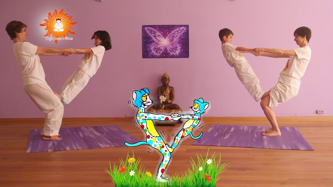 Yoga para niños Suryakiranam 1
