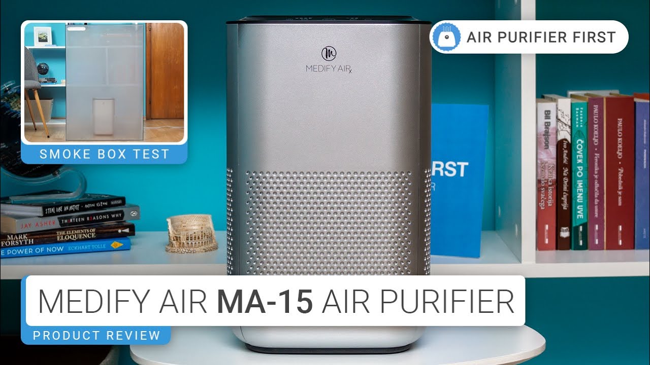 Очиститель воздуха Mediify Air MA-15 &mdash; двойной HEPA-фильтр (обзор + дымовой короб)