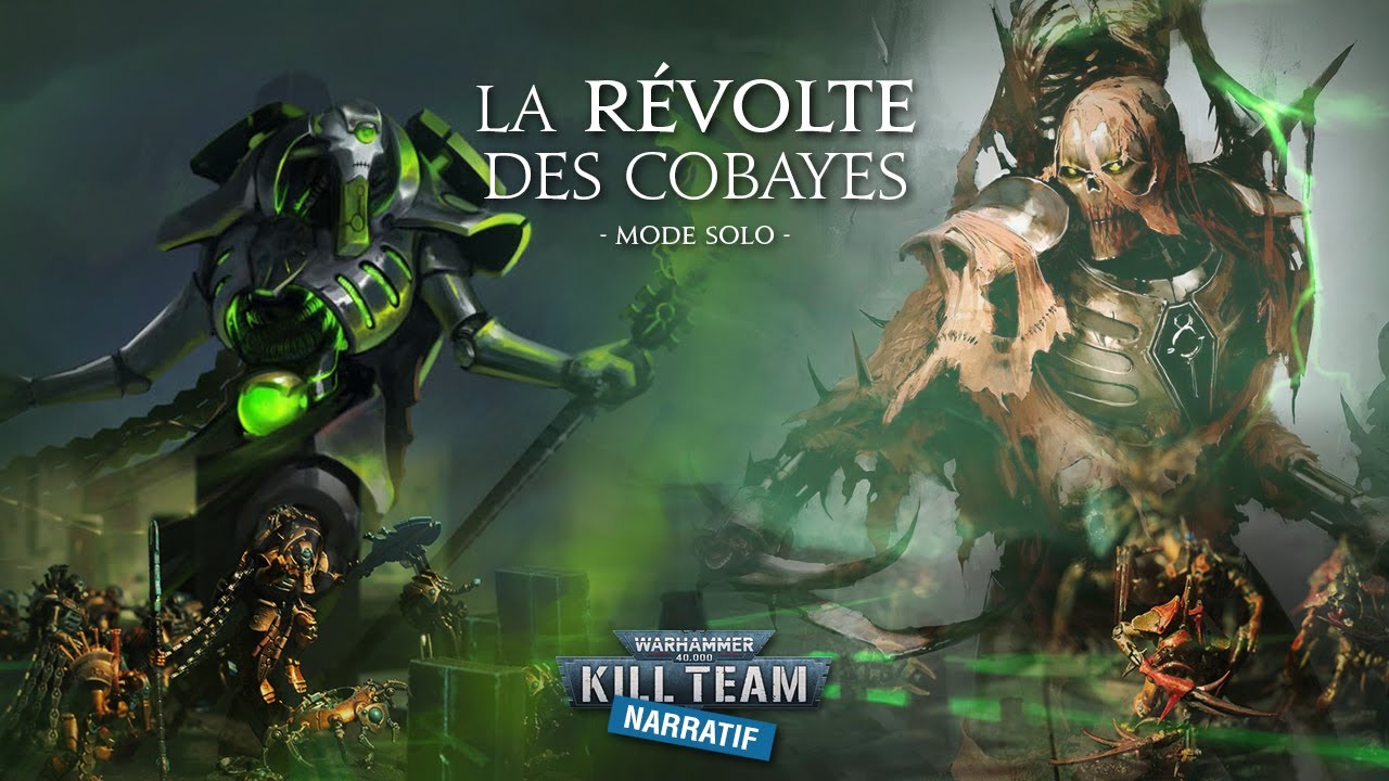 KILL TEAM NARRATIF : Cercle Hierotek / Nécrons (mode solo)