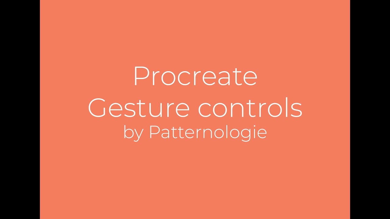 How to Gesture Controls Procreate