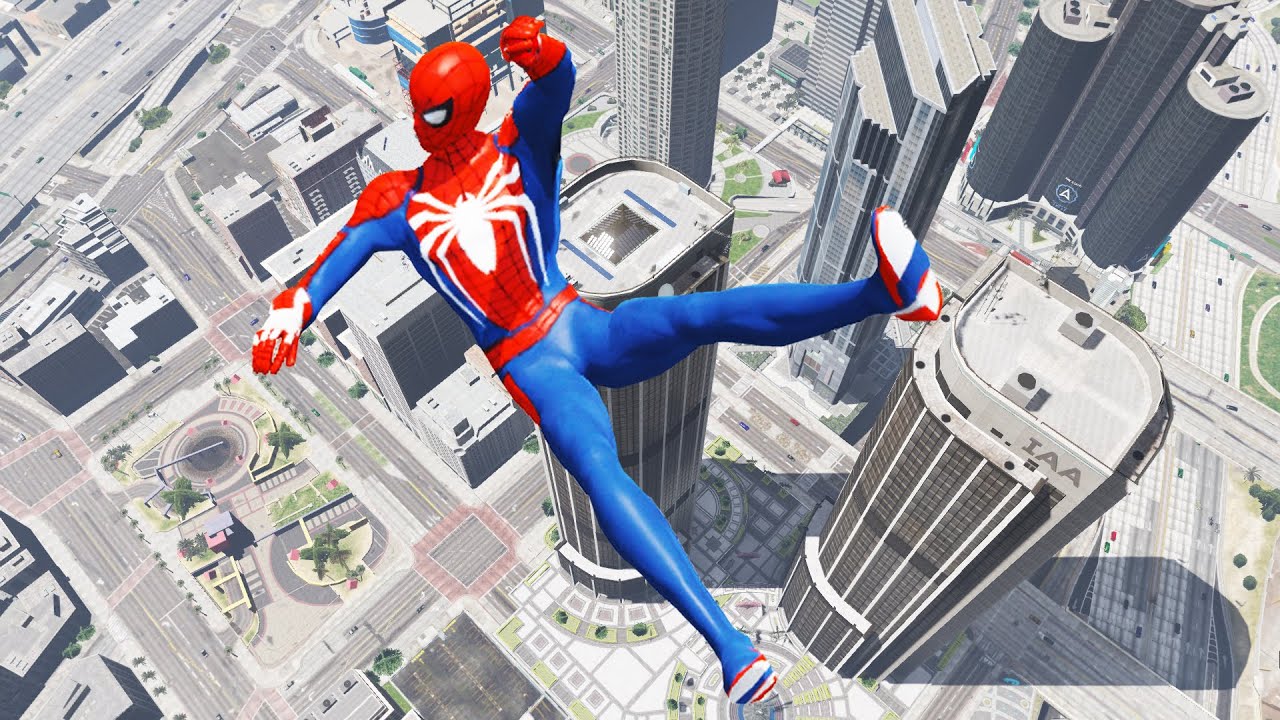 GTA 5 Ragdolls ► Mad Spider-Man, Car Crash Test, Failed moments #5