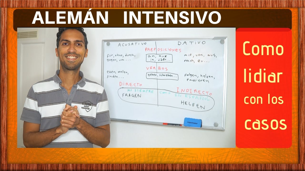 Lección Intensiva 1 - Como lidiar con aprenderse los casos en alemán