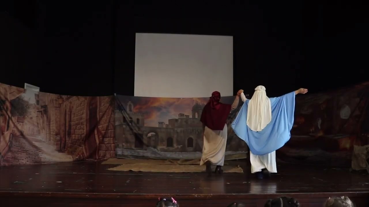 مسرحية نور من بيت لحم - خدمة الروضات والبساتين في عيلبون 20-12-2025 light from Bethlehem play -