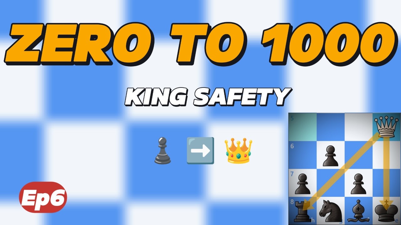 King Safety for Beginners | Attacking the King Explained (Zero to 1000 Ep. 6)