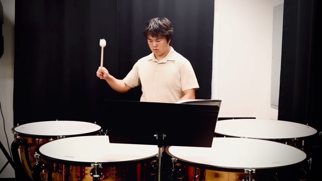 Only 3 Months on Timpani — Hayden Performs Vic Firth’s Etude No. 1