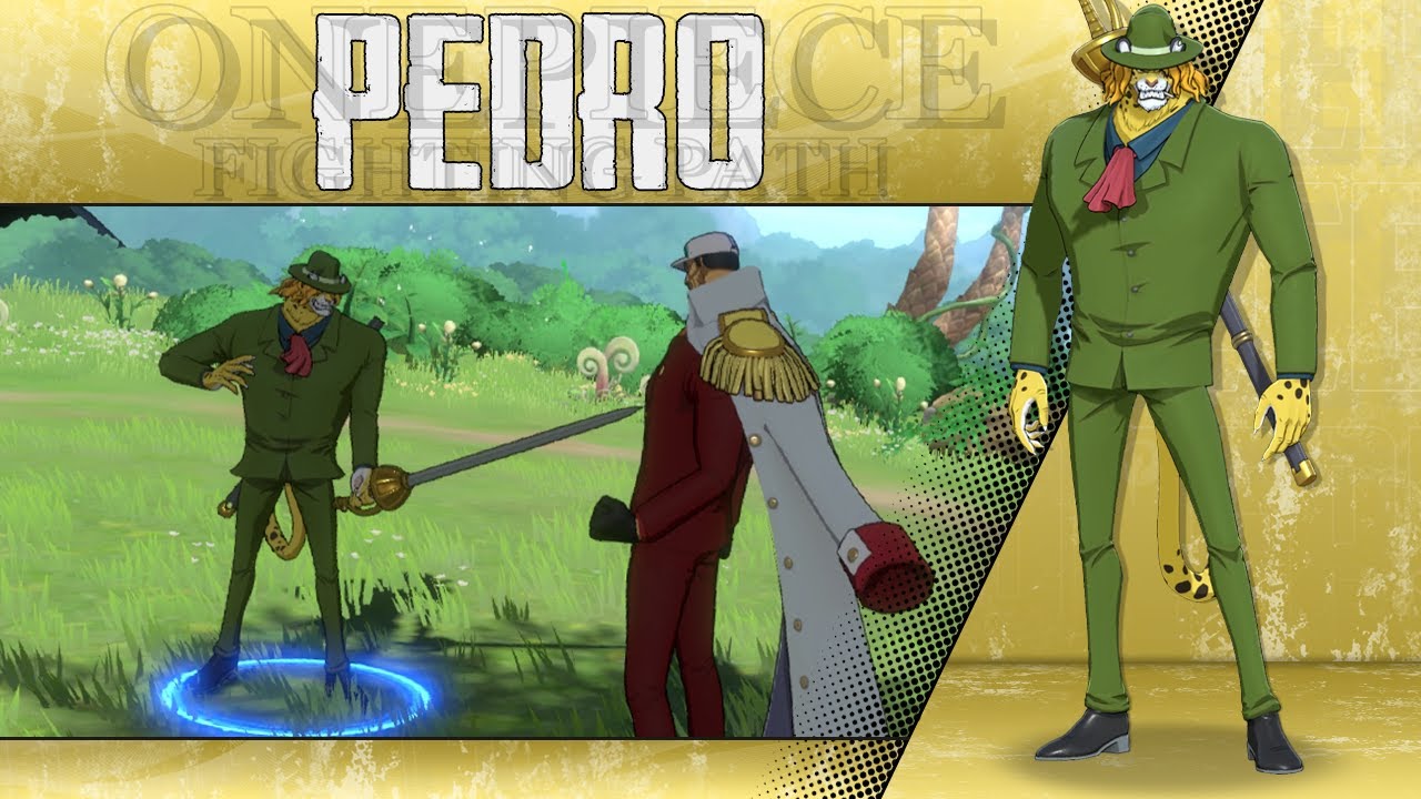 New S character - Pedro gameplay - 1vs3 l One Piece Fighting Path