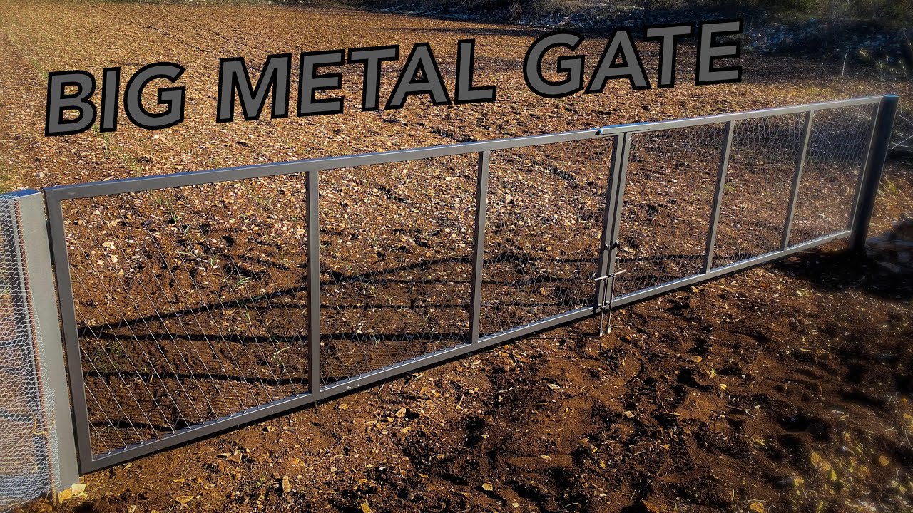Making Big Metal Gate (Dual swing)