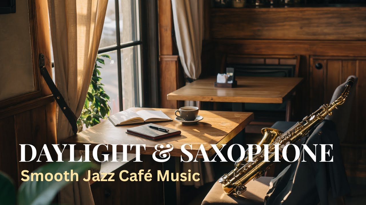 Daylight & Saxophone 🌤️🎷 – Smooth Jazz Café Music for Calm Focus