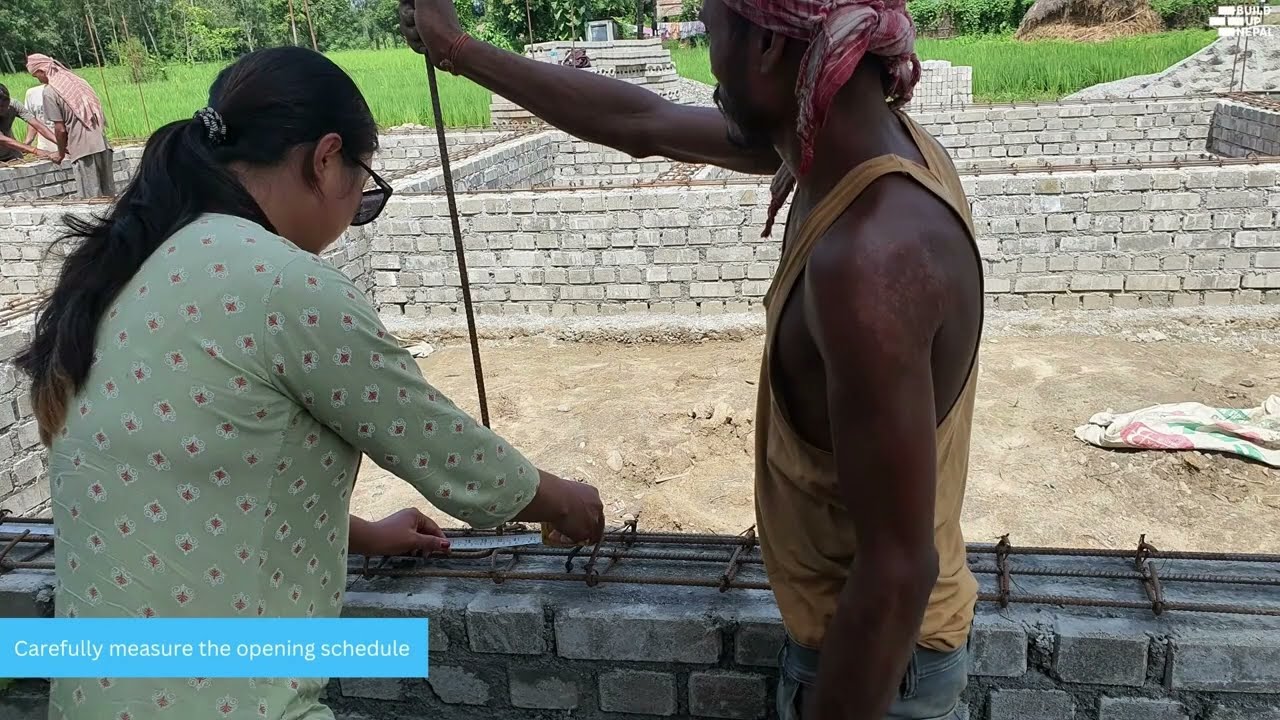 How to build with CSEB Interlocking bricks (NEPALI AUDIO) - Basics