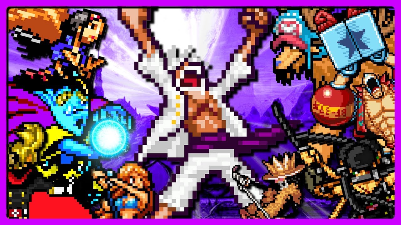 BEST STRAWHATS ULTIMATE ATTACKS - ONE PIECE MUGEN