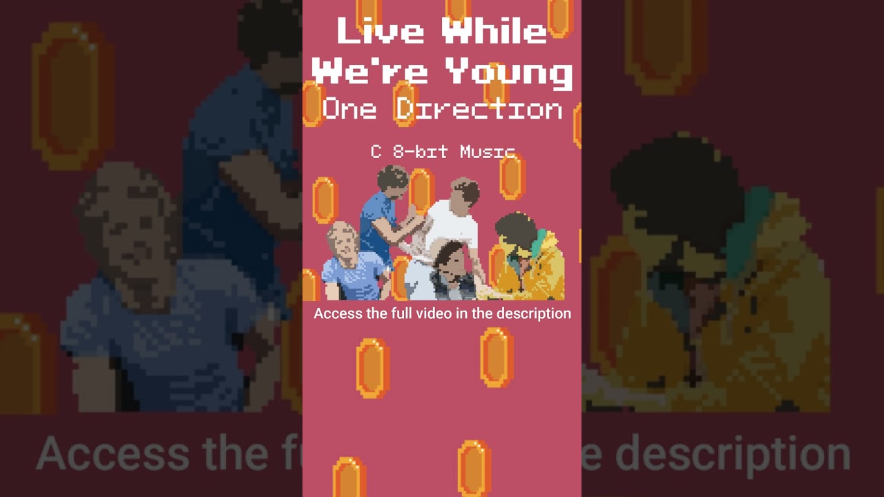 Live While We're Young - One Direction (C 8-bit Music) Shorts