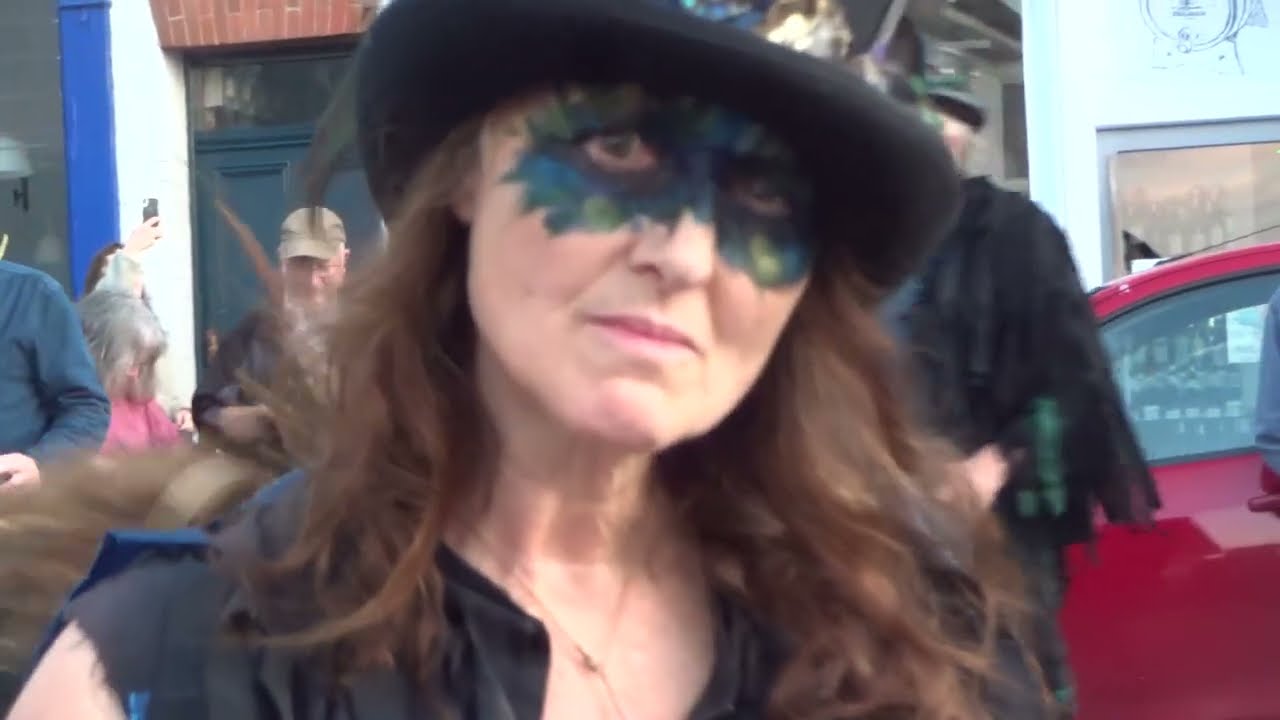 Beltane Border Morris - Jolly Roger - Chagford - 3 Aug 23
