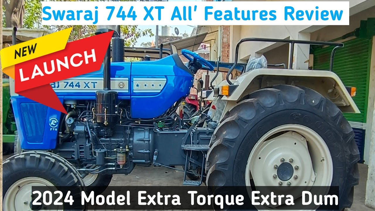 2024 Model || Swaraj 744 XT Extra Torque Extra Dum @FarmingPassion