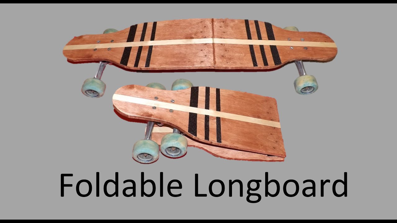 How To: Build a Portable Folding Longboard!