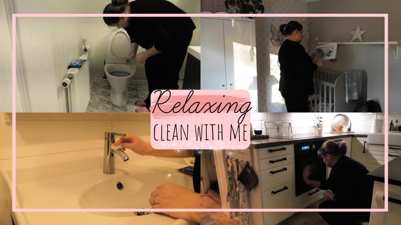 Relaxing clean with me // Speed clean // Städa med mig