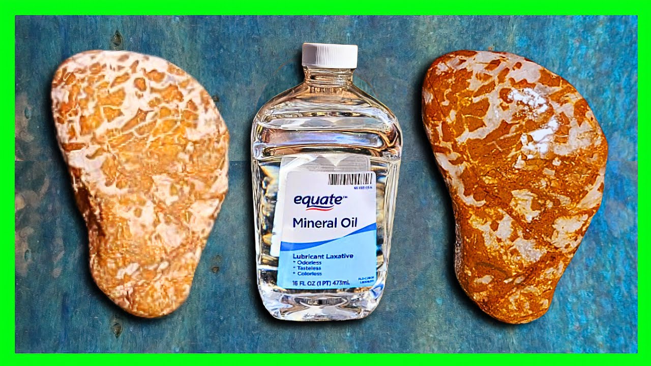 How to Polish Rocks Without a Tumbler – Mineral Oil Trick!
