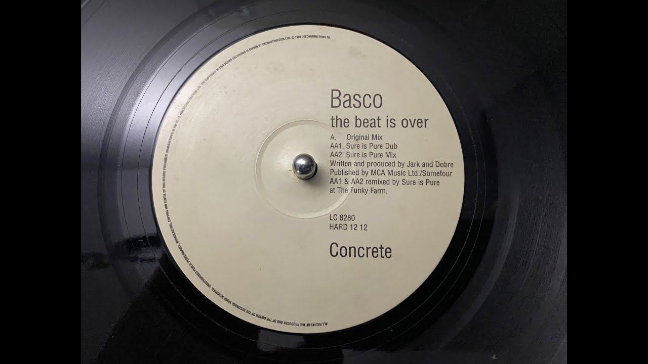 Basco – The Beat Is Over (Sure Is Pure Dub)