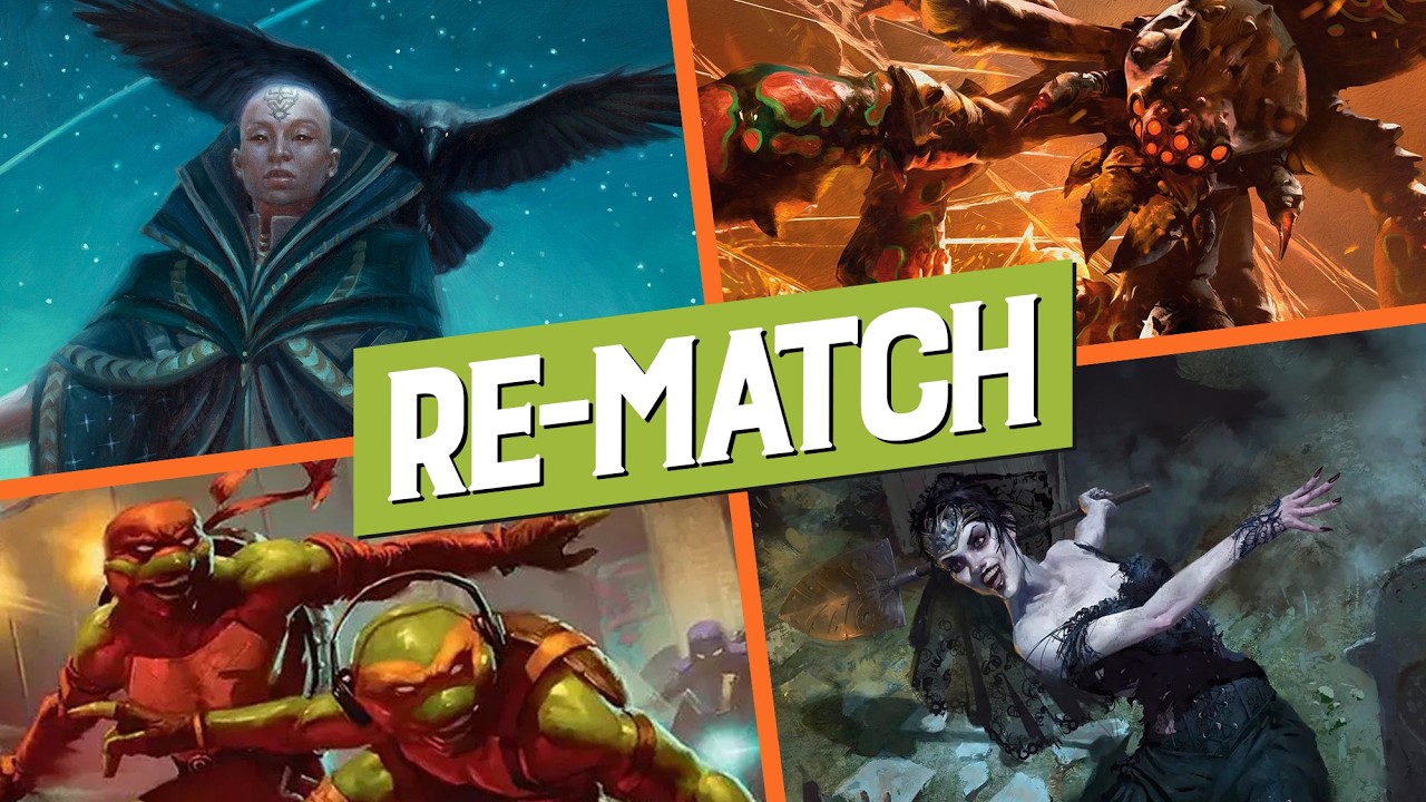 RE-MATCH! Sefris, Thantis, Gisa, Raph & Mikey | Commander Gameplay
