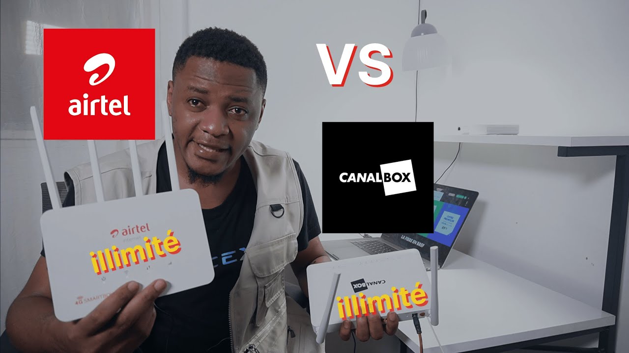 CanalBox vs Airtel  -  La guerre de l'Internet