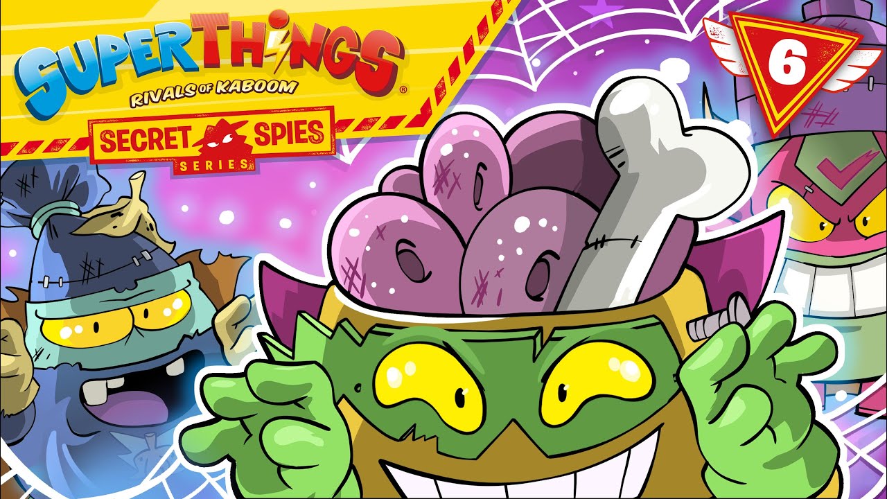 ⚡ SUPERTHINGS SECRET SPIES | EP. 55 - HALLOWEEN 🧟⚡ | DESENE ANIMATE PENTRU COPII