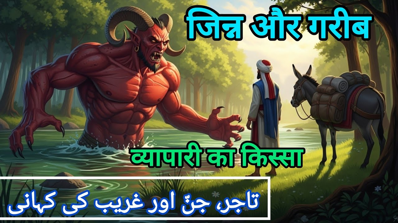 जिन्न की शर्त और गरीब व्यापारी | जिन्न और गरीब व्यापारी का किस्सा#bedtimestory #islamicmotivation 
