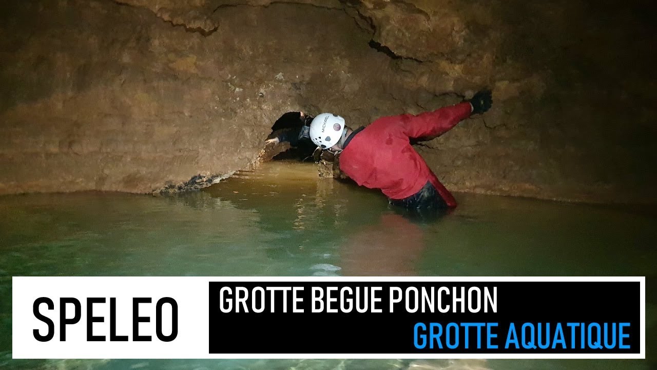 SPÉLÉO | GROTTE AQUATIQUE BÉGUÉ PONCHON - 4 INITIÉES DÉCOUVRENT LA SPELEO