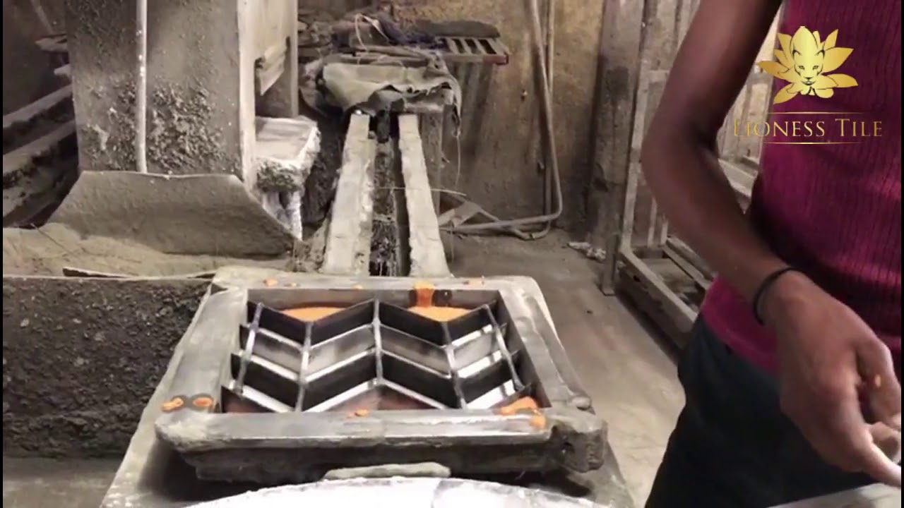 A Glimpse of Tile Making Process | Lioness Tile, Bagru, India
