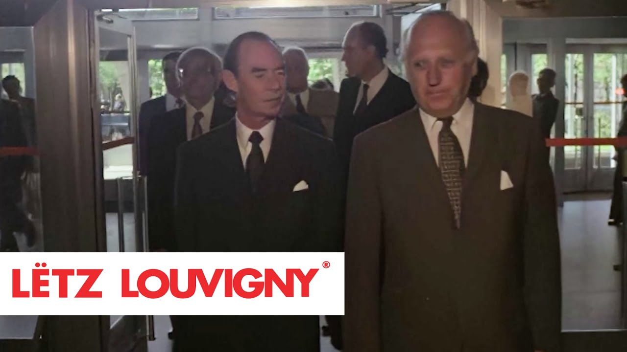 1980: Grand Duke Jean of Luxembourg's Diplomatic Visit to Brussels
