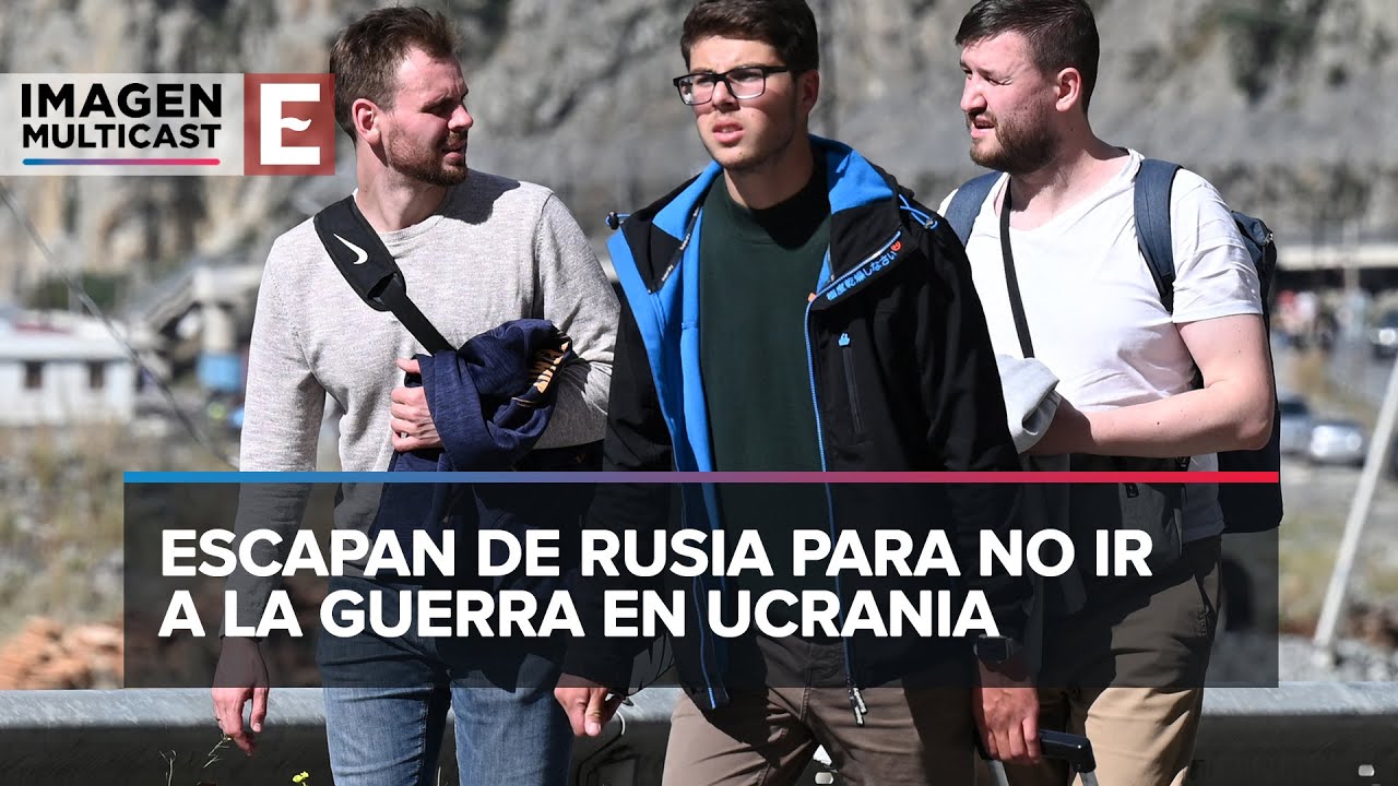 Rusos huyen a Georgia para no ser reclutados por Putin