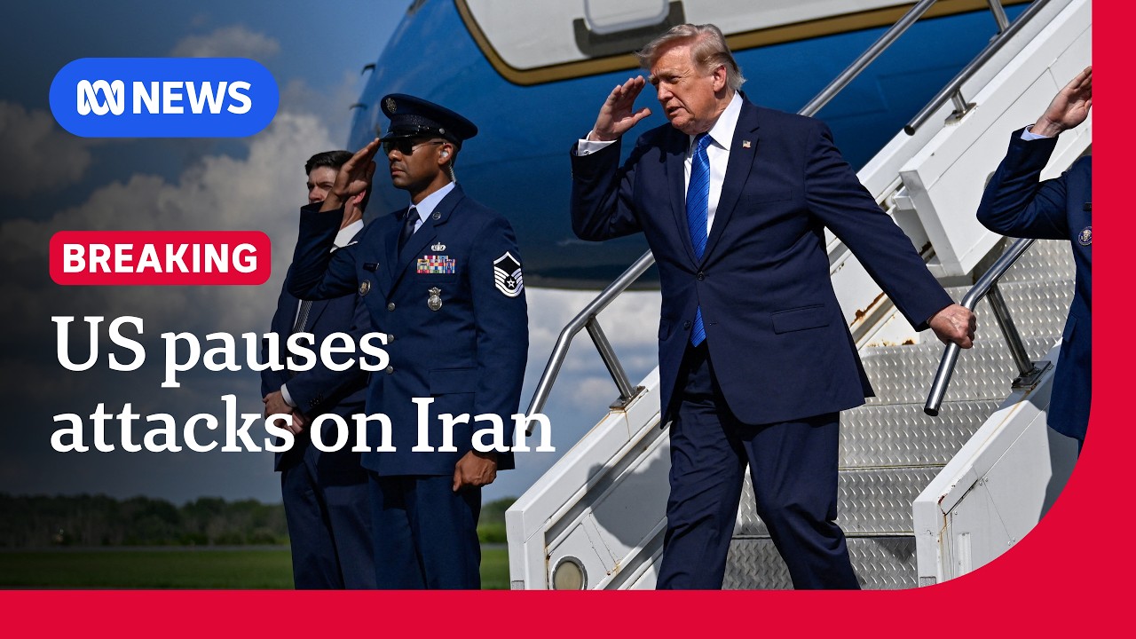Trump pauses Iran attacks as ceasefire negotiations continue | ABC NEWS