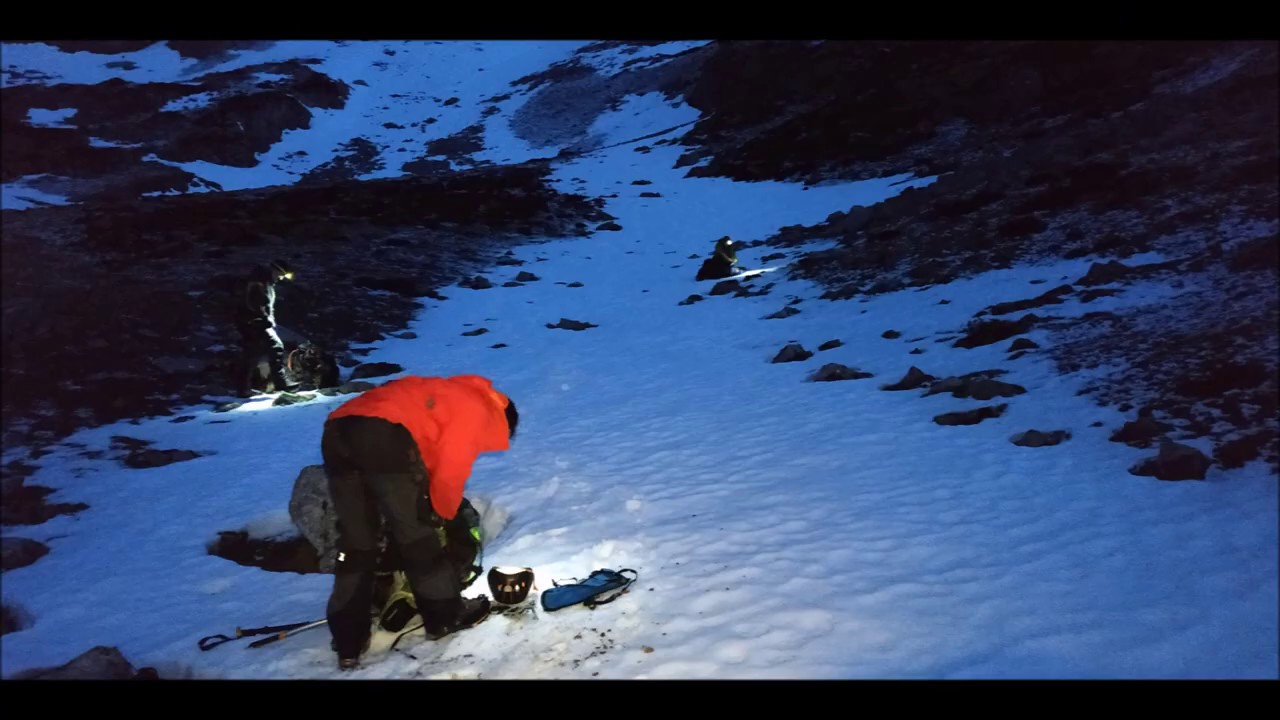 La Polinosa, por la Canal Central (III/2), 350 m. Febrero 2020