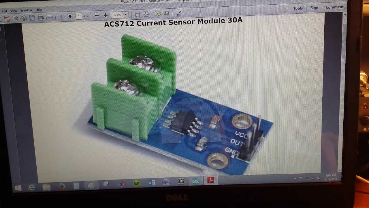 Power Monitoring System using Arduino and LCD Display
