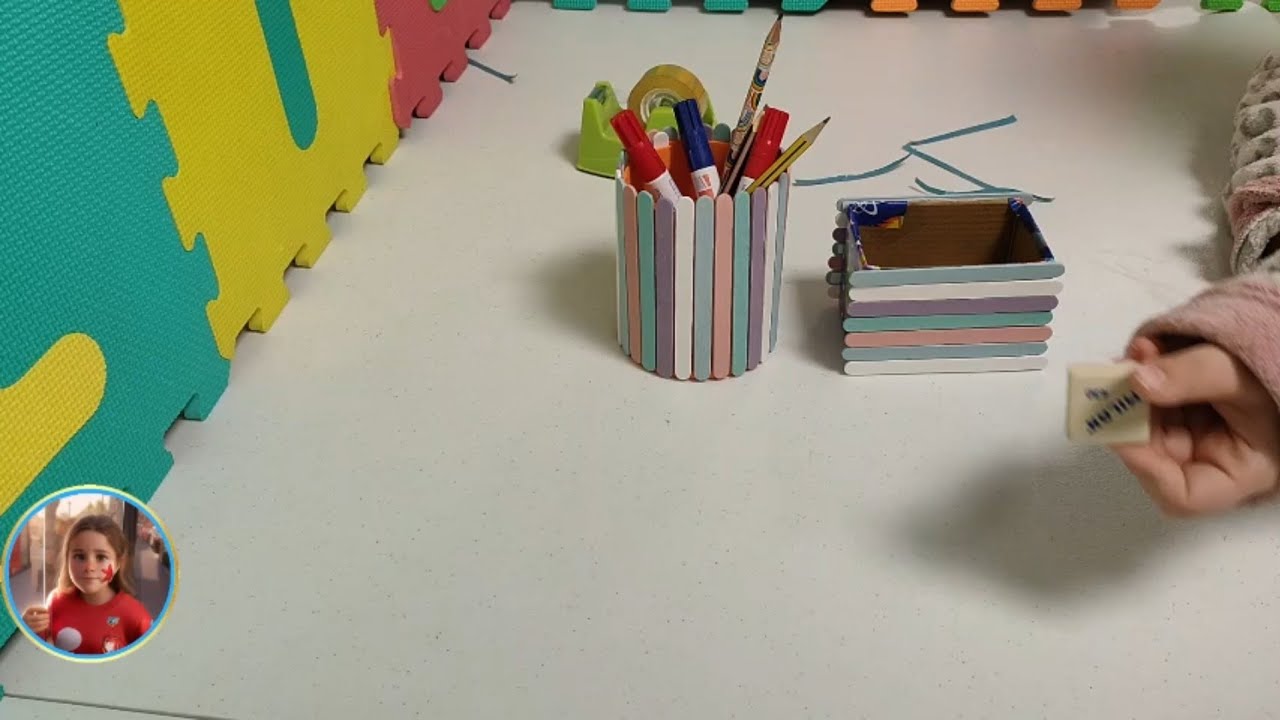 Manualidad cajita escritorio #manualidades #cajitas