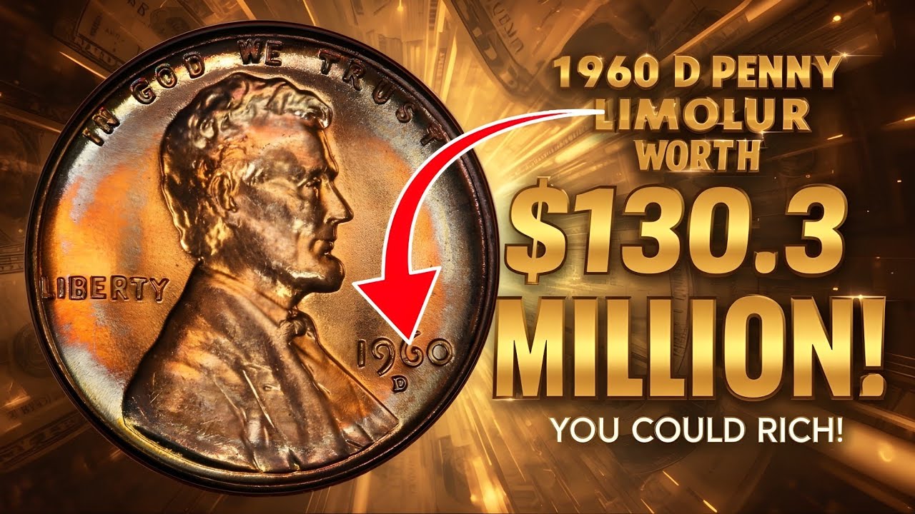 1960-D Lincoln Penny Worth $130.3Million?! Rarest & Most Valuable One Cent Coin Ever Found