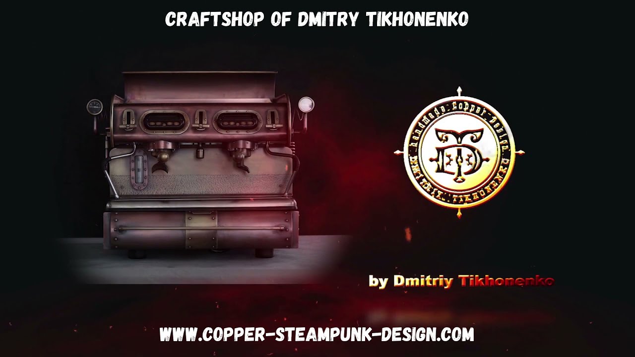 Commercial vintage espresso machine for restaurant