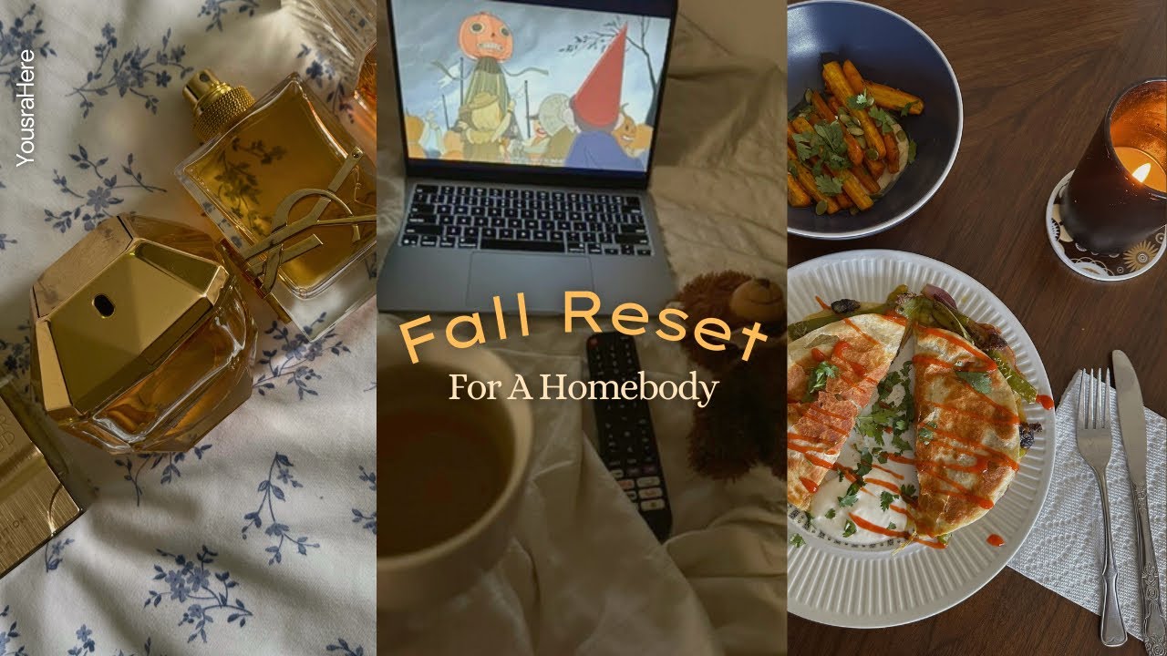 Fall Prep 🍂 cozy cooking, skincare routine, building a desk & fall perfume update | Homebody Vlog