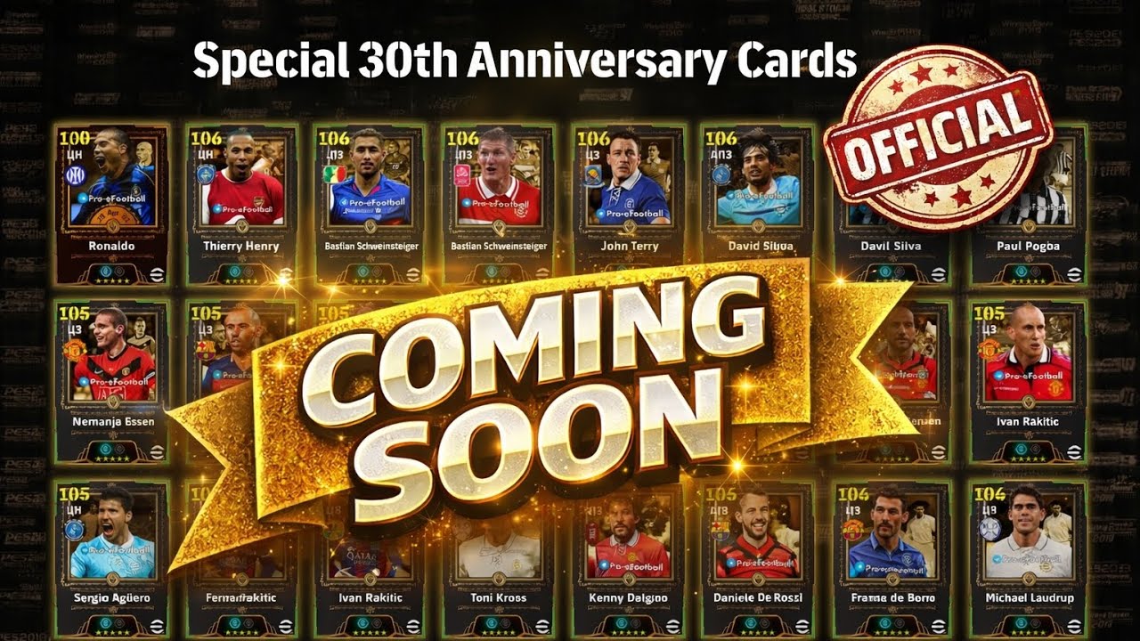 НОВЫЕ ЛЕГЕНДЫ, КОТОРЫЕ ВЫЙДУТ В 2026 ГОДУ В ЧЕСТЬ 30-ЛЕТИЯ eFootball 🔥 - Полный список и дата выхода