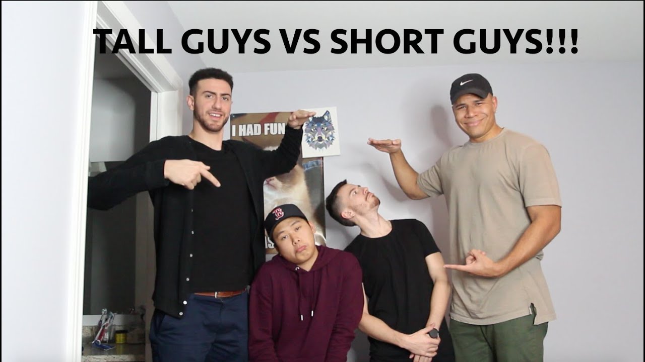 TALL GUYS VS SHORT GUYS w/ TEAM ALBOE!