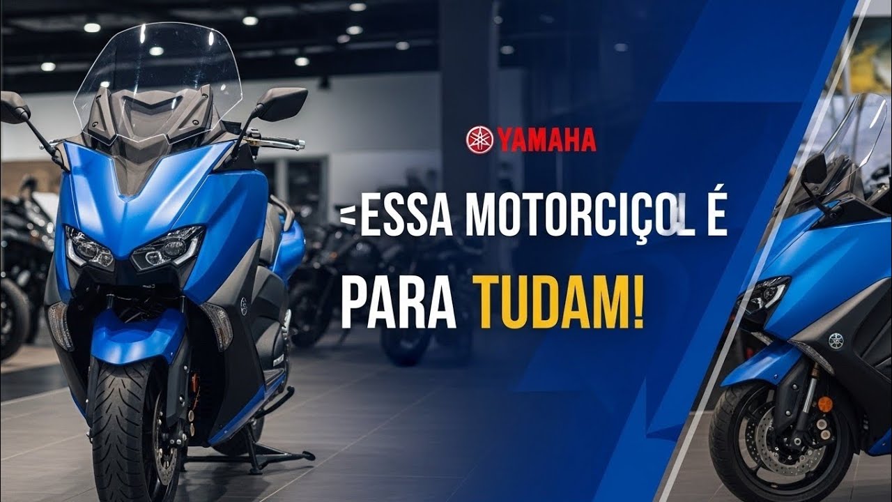 Yamaha TMAX 560 2026 🔥 A Scooter Perfeita Para Todos | Potência, Conforto e Tecnologia